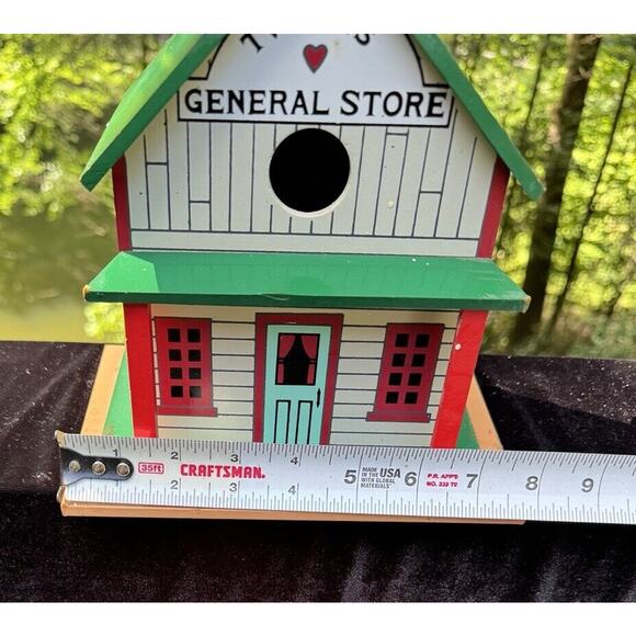 LIDCO Treetown "Tweet's General Store" Bird House Chickadee Wren Nuthatch - Picture 9 of 9